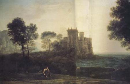 Claude Lorrain Landscape with Psyche at the Palace of Cupid (mk17) Germany oil painting art